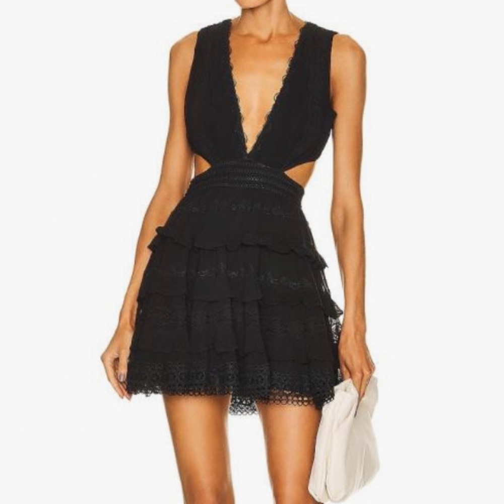 Rococo Sand Womens Mini | Tessa Mini Dress Black